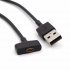 USB Charger for FITBIT Ionic Wristband Fitness Activity Tracker Sync Cable black