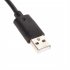 USB Charging Cable for XBOX360 Wireless Game Controller Charger Cable black