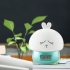USB Charging Cute Patting Night Light with Remote Control Alarm Clock Recording Function Decoration Gift blue