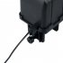 USB Charging Intelligent Remote Control Automatic Fish Feeder for Aquarium Fish Tank   Black L
