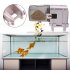 USB Charging Intelligent Remote Control Automatic Fish Feeder for Aquarium Fish Tank   Black L