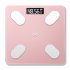 USB Charging Phone App Bluetooth Smart Electronic Digital Body Fat Scale for Weight Balance white