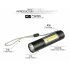 USB Charging Portable XPE COB LED Flashlight Inspection Lamp Strong Light Torch with Build in Battery for Home Outdoor Use black