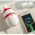 USB Christmas Pet Hand Warmer Cute Mobile Power Supply Power Bank Reusable Hand Warmers red