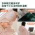 USB Electric Heated Blanket Cozy Soft Fleece Fast Heating Blanket for Sofa Bed Travel pink