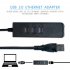 USB Ethernet Adapter 3 Port USB 3 0 Portable Data Hub with 1 Gbps Ethernet Port Network Adapter for Macbook Mac Pro