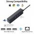 USB Ethernet Adapter 3 Port USB 3 0 Portable Data Hub with 1 Gbps Ethernet Port Network Adapter for Macbook Mac Pro