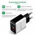 USB Fast Charging Quick Wall Charger Adapter Plug for Samsung Android iPhone LG white EU plug