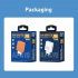 USB Fast Wall Charger Block 4 Interface Pd Power Adapter Fast Charging Plug Box Brick Cube EU Plug Orange