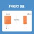 USB Fast Wall Charger Block 4 Interface Pd Power Adapter Fast Charging Plug Box Brick Cube EU Plug Orange
