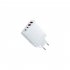 USB Fast Wall Charger Block 4 Interface Pd Power Adapter Fast Charging Plug Box Brick Cube EU Plug Orange