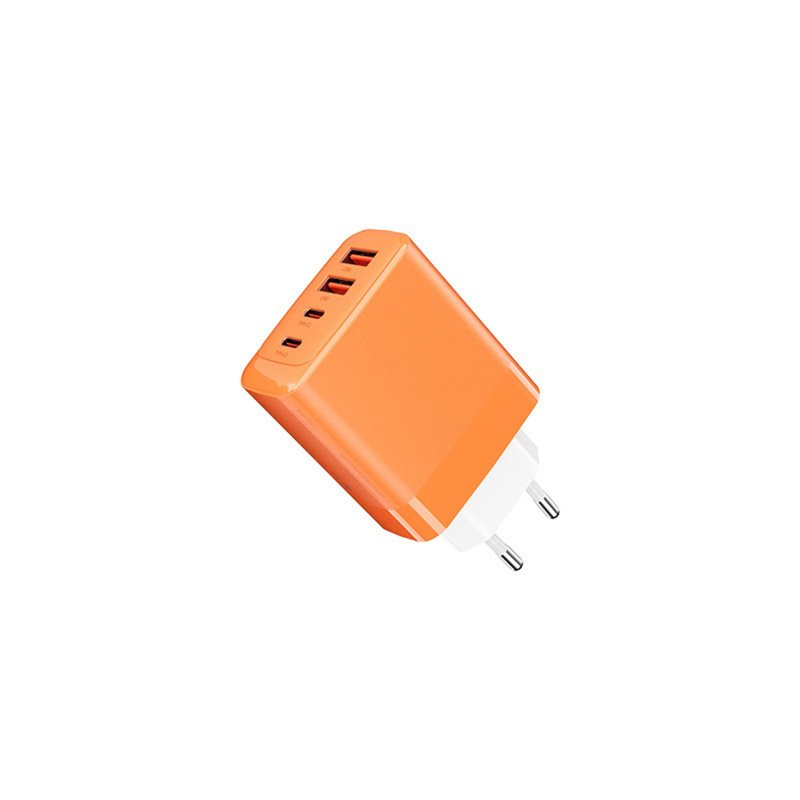 USB Fast Wall Charger Block 4-Interface Pd Power Adapter Fast Charging Plug