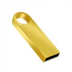USB Flash Drive 64GB Pendrive Waterproof Metal U Disk USB Stick Memory Gold