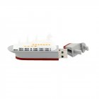 USB Flash Drive Fashion Ship Design U Disk USB 2 0   Gray 8G 