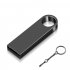 USB Flash Drive Pendrive Pen Drive 8 16 32 64 GB Metal U Disk High Speed USB Stick  black