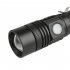 USB Highlight Handy Powerful Aluminum Alloy Flashlight Power Tips Long range Zoom Mini Small Flashlight