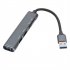USB Hub USB Extension Multiport Adapter Splitter 1 USB 3 0 2 USB 2 0 With TF SD Card Reader For Laptop Desktop PC White