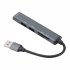 USB Hub USB Extension Multiport Adapter Splitter 1 USB 3 0 2 USB 2 0 With TF SD Card Reader For Laptop Desktop PC White