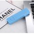 USB Insert Card MP3 Built in Battery Portable Hang Mini Music Palyer TF Card Extension blue