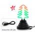 USB Neon Christmas Tree in green and red  perfect gadget to decorate your desk in the office or at hone and enjoy the Christmas spirit