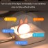 USB Night Light Intelligent Voice Control 3 Color Adjustable Brightness USB Plug in LED Night Lamp For Nursery Dorm Bedroom White