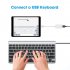 USB OTG Conversion Cable Electric Piano Keyboard Microphone USB Adapter for Pro max iOS iOS 13 common