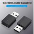 USB PC Bluetooth 5 0 Audio Receiver transmitter Bluetooth transmitter for Desktop PC Laptop black