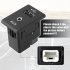 USB Port Socket Auxiliary Jack 4 Pins Audio Video Jack Compatible For 370Z Altima Frontier Kicks NV Rogue Rogue Sport Xterra Replaces 795405004 28023 4BA0 black