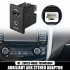 USB Port Socket Auxiliary Jack 4 Pins Audio Video Jack Compatible For 370Z Altima Frontier Kicks NV Rogue Rogue Sport Xterra Replaces 795405004 28023 4BA0 black