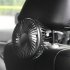 USB Powered Car Mini Fan  3 Speeds Adjustable Powerful Airflow Single Head Cooling Fan  Low Noise Motor Cooler Cooling Fan  For Sedan SUV RV Boat Suction cup ty