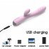 USB Rechargable 10 Speed Rabbit Vibrator for Women Vagina Clit stimulator AV stick G spot Vibrator Dildo Adult sex toy for Women