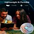 USB Rechargeable Book Light For Reading In Bed Car  Portable Clip on LED Reading Light With USB Charging Cable 3 Colors And 5 Brightness Reading Light For Book 