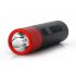 USB Rechargeable Cree LED Flashlight with 350 Lumens  5 Modes  Built in Speaker  Waterproof and a Micro SD Card Slot