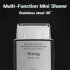 USB Rechargeable Mini Electric Reciprocating One Blade Head Mustache Shaving Razors Face Care