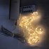 USB Remote Control Copper Wire Curtain String Lights for Christmas Decor 3 3 300LED green