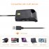 USB SIM Smart Card Reader For Bank Card IC ID EMV TF MMC Cardreaders USB CCID ISO 7816 for Windows 7 8 10 Linux OS black