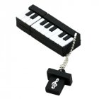 USB Silicone Electone Design Flash Drive U Disk USB 2 0 Black 8G