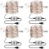USB String Lights Waterproof Voice Controlled 7 Pattern 29 Modes 16 Million Colors Copper Wire Lights 30 Meters