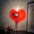 USB Table Lamp  Romantic Love Projector Lamp With On off Switch  Shadow Desk Lamp For Photography Party Home Living Room Bedroom Decoration Love red desk lamp