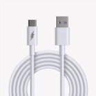 USB To Type C Charging Cable Male USB To Male USB C Adapter 5A USB Type A To Type C Charger Converter Data Transmission Cable For Laptops Smart Phones Tablet Portable Monitor White type-c