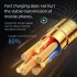 USB To USB C Cable Type C Braided Cable 480Mbps Data Transmission 100W Power Delivery For Laptop Phone Tablet Computer USB A to Lightning 2 4A 1 2 M