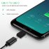 USB Type C Adapter Male to Female USB C OTG Converter Type C Extension Cable for Samsung Tablet black