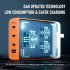 USB Type C Wall Charger Block 100w 4 Ports Charging Block Plug Foldable Adapter US Plug Gray