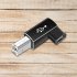 USB Type c To Printer Cable Adapter Square Port Converter For Electronic Piano Printer USB C Female To USB B Male Adapter silver gray