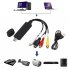 USB VHS to DVD Converter Convert Analog Video to Digital Format Audio Video DVD VHS Record Capture Card PC Adapter MBA22N