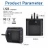 USB Wall Charger 48W 6 Port Fast Charging Block Adapter Plug Compatible For IPhone Android Tablet PC Mobile Phone white EU Plug