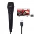USB Wired 3m 9 8ft Microphone High Performance Karaoke Mic for Nintend Switch PS4 Wii U XBOX360 PC black