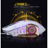 USB Wired Optical Mechanical Mouse Ergonomics Sensitive Gaming Mouse metal bottom silent version white