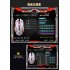 USB Wired Optical Mechanical Mouse Ergonomics Sensitive Gaming Mouse metal bottom silent version white