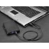 USB Y Cable for providing the additional power required by some mini USB external hard drives and connects directly to a computer s standard USB port 